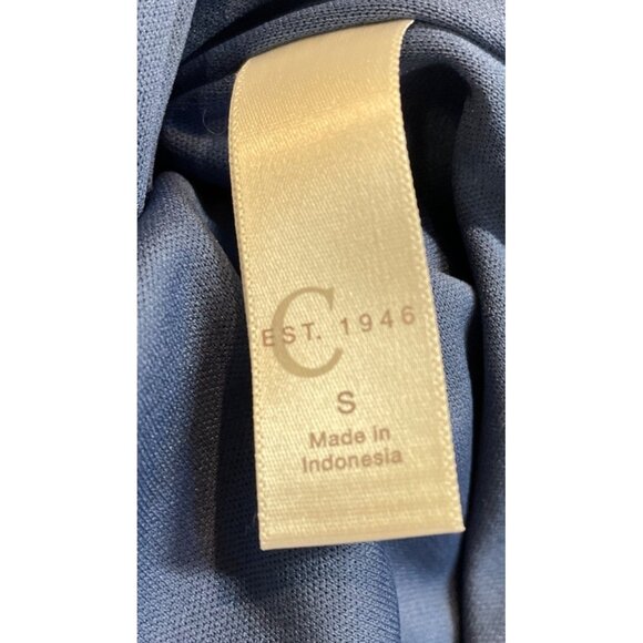 Cato Blue & Red Patchwork Long Balloon Sleeve Lined Dress Womens Size Small - Picture 9 of 10